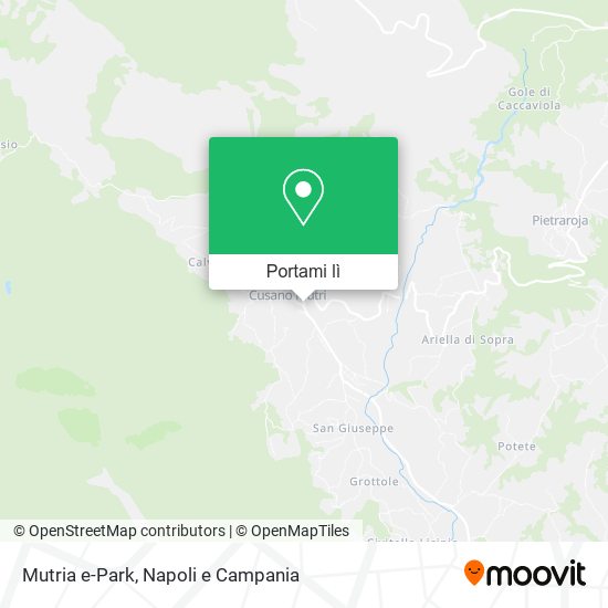 Mappa Mutria e-Park