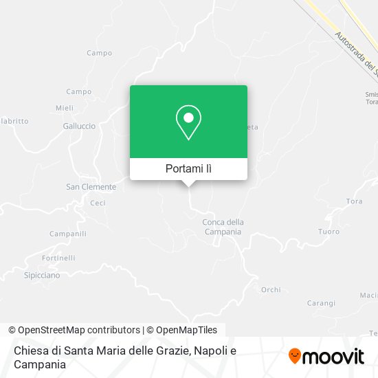 Mappa Chiesa di Santa Maria delle Grazie