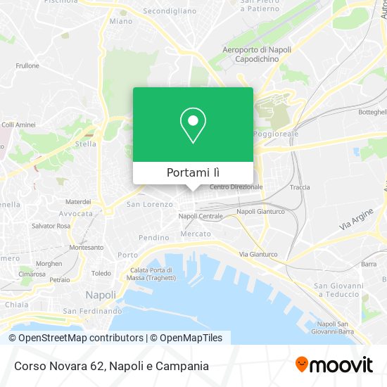 Mappa Corso Novara 62