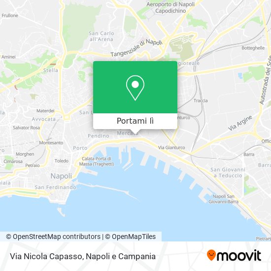 Mappa Via Nicola Capasso