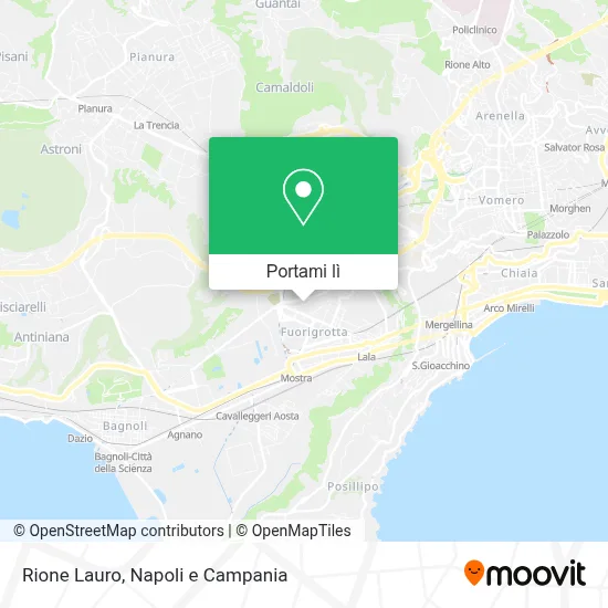 Mappa Rione Lauro