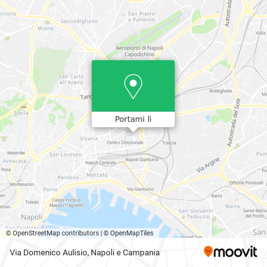 Mappa Via Domenico Aulisio