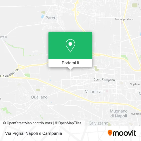 Mappa Via Pigna