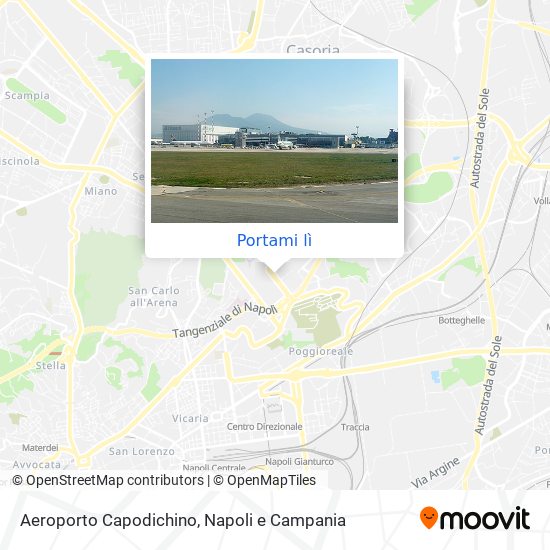 Mappa Aeroporto Capodichino