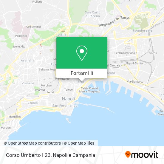 Mappa Corso Umberto I 23