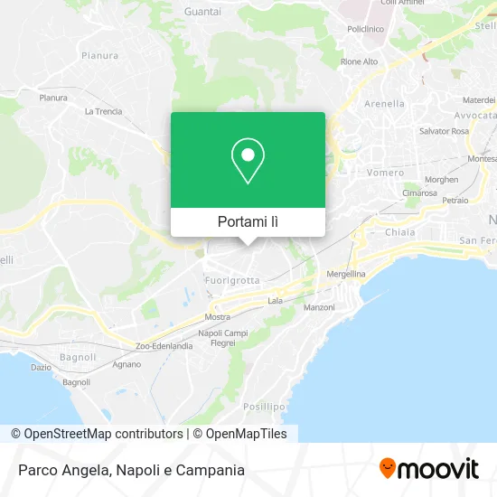 Mappa Parco Angela