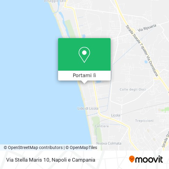 Mappa Via Stella Maris 10