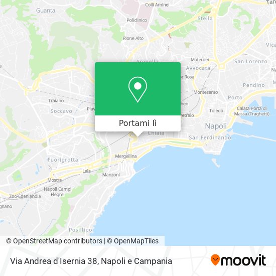 Mappa Via Andrea d'Isernia 38