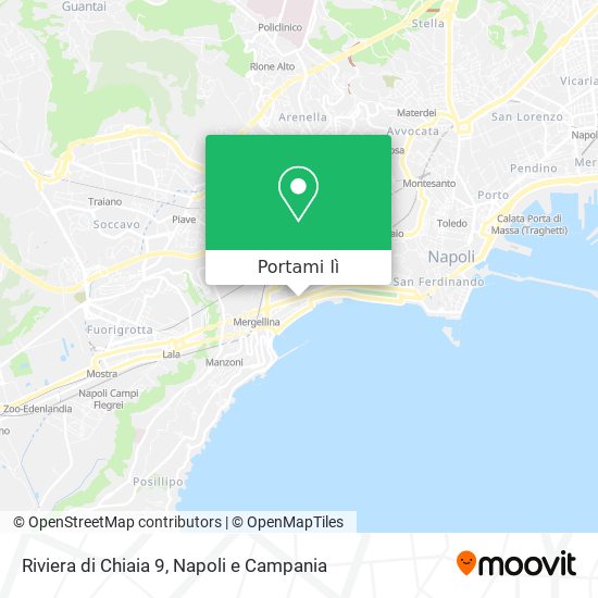 Mappa Riviera di Chiaia 9
