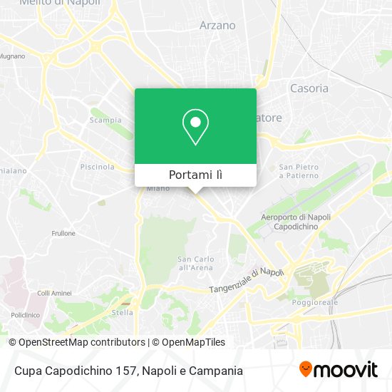 Mappa Cupa Capodichino 157