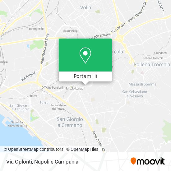 Mappa Via Oplonti