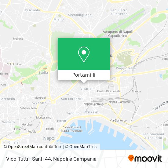 Mappa Vico Tutti I Santi 44