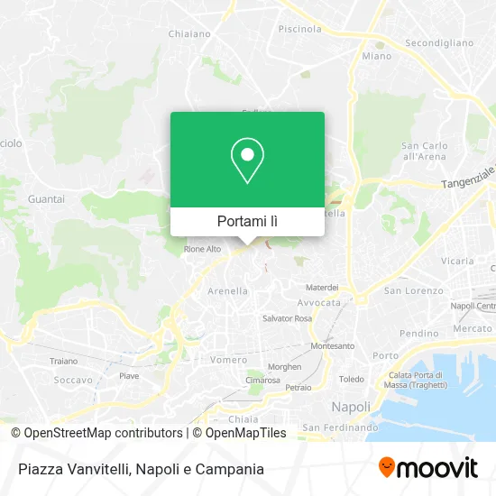 Mappa Piazza Vanvitelli