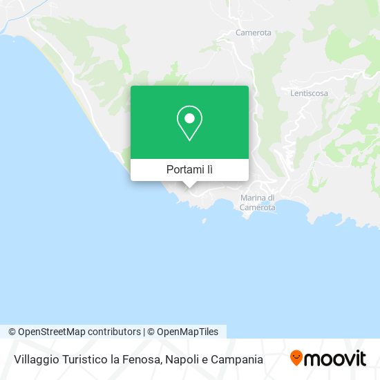 Mappa Villaggio Turistico la Fenosa