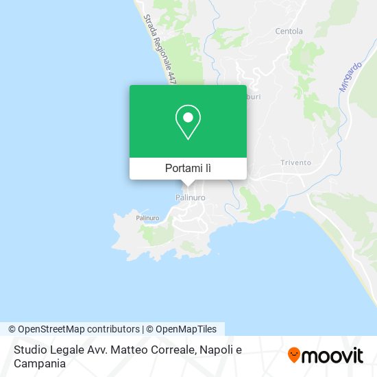 Mappa Studio Legale Avv. Matteo Correale