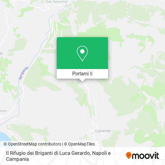 Mappa Il Rifugio dei Briganti di Luca Gerardo