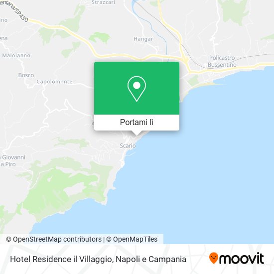 Mappa Hotel Residence il Villaggio