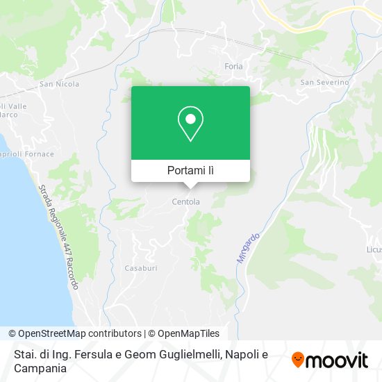 Mappa Stai. di Ing. Fersula e Geom Guglielmelli