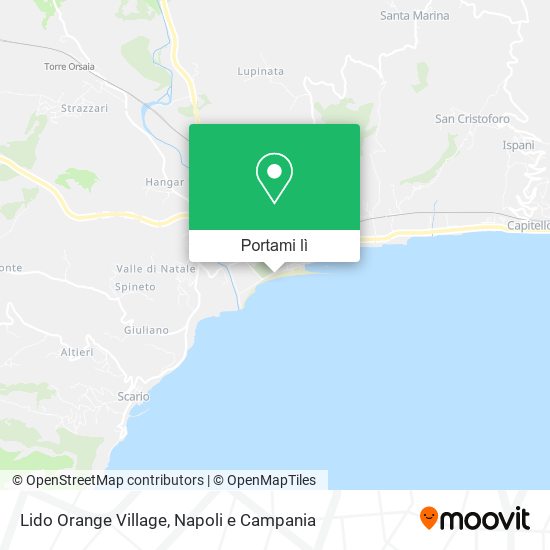 Mappa Lido Orange Village