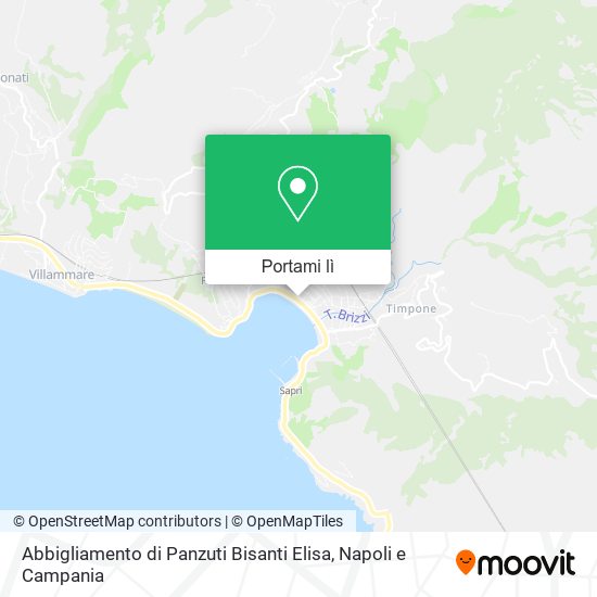 Mappa Abbigliamento di Panzuti Bisanti Elisa