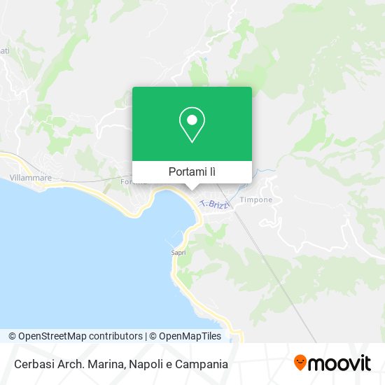 Mappa Cerbasi Arch. Marina