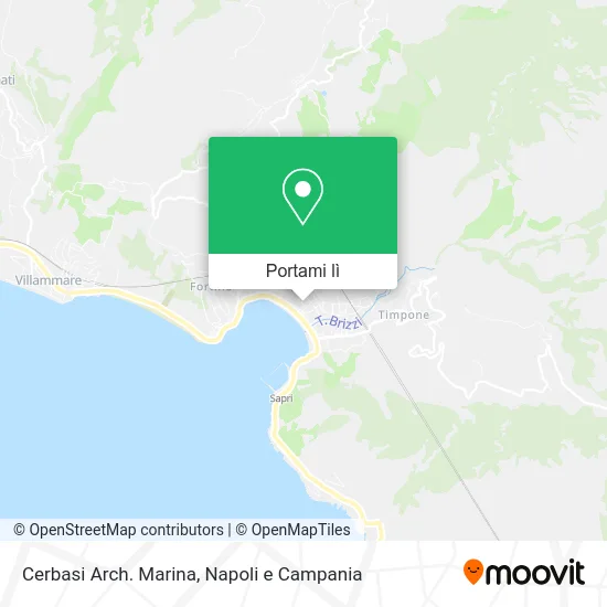 Mappa Cerbasi Arch. Marina