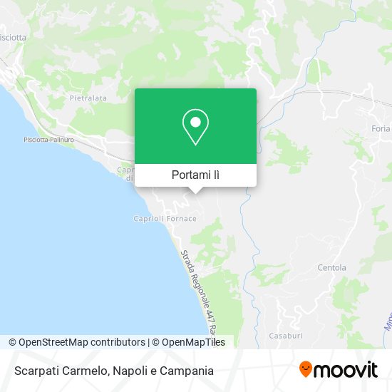Mappa Scarpati Carmelo
