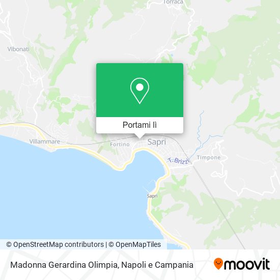 Mappa Madonna Gerardina Olimpia