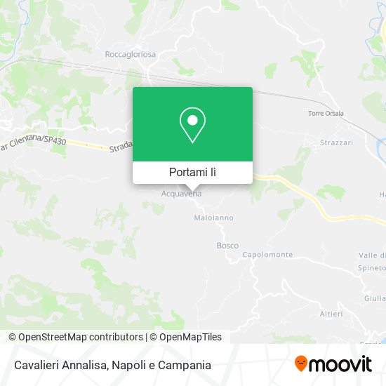 Mappa Cavalieri Annalisa