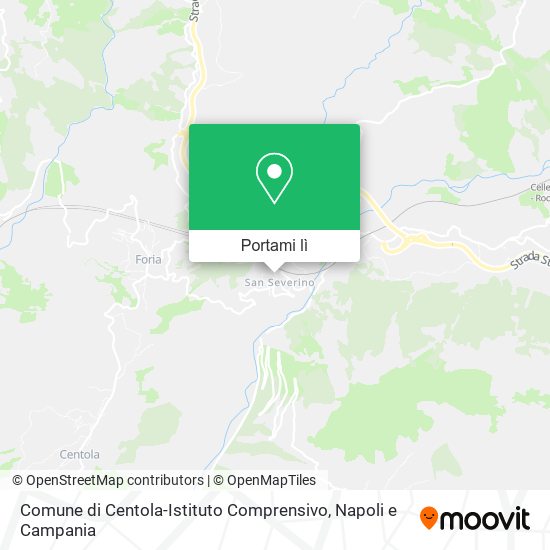 Mappa Comune di Centola-Istituto Comprensivo