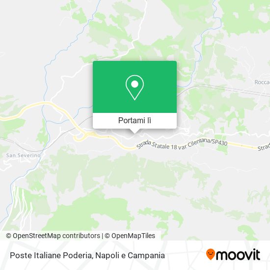 Mappa Poste Italiane Poderia