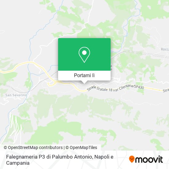 Mappa Falegnameria P3 di Palumbo Antonio