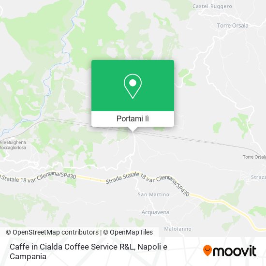 Mappa Caffe in Cialda Coffee Service R&L