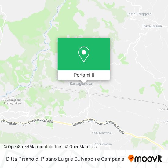 Mappa Ditta Pisano di Pisano Luigi e C.