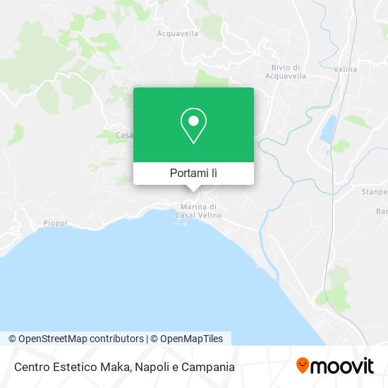 Mappa Centro Estetico Maka