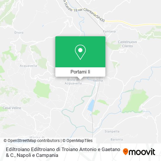 Mappa Ediltroiano Ediltroiano di Troiano Antonio e Gaetano & C.