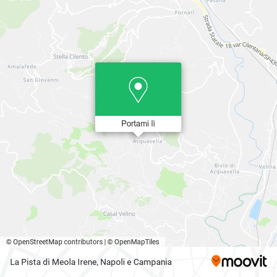 Mappa La Pista di Meola Irene