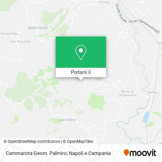 Mappa Cammarota Geom. Palmiro