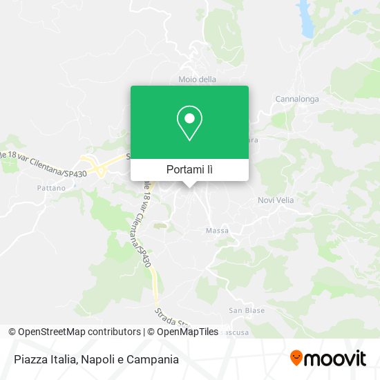 Mappa Piazza Italia