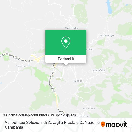 Mappa Valloufficio Soluzioni di Zavaglia Nicola e C.