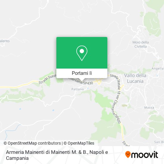 Mappa Armeria Mainenti di Mainenti M. & B.