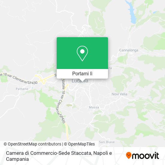 Mappa Camera di Commercio-Sede Staccata
