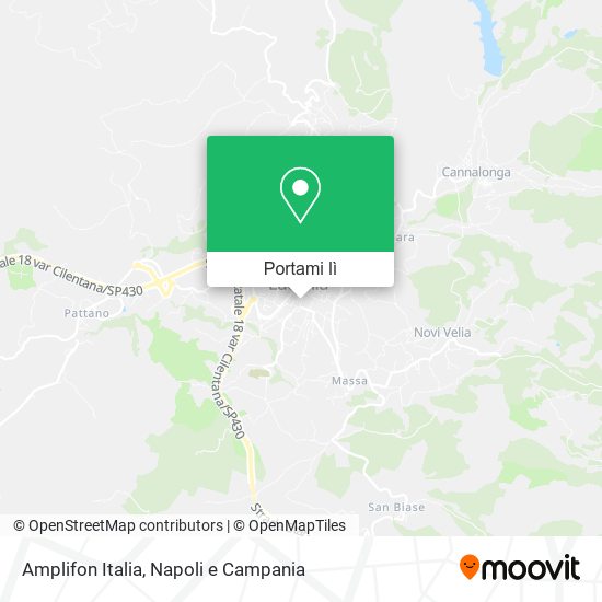 Mappa Amplifon Italia