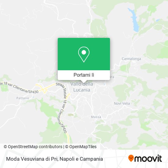 Mappa Moda Vesuviana di Pri