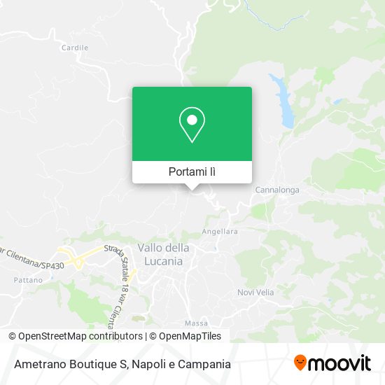 Mappa Ametrano Boutique S