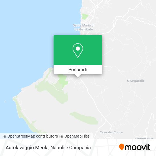 Mappa Autolavaggio Meola
