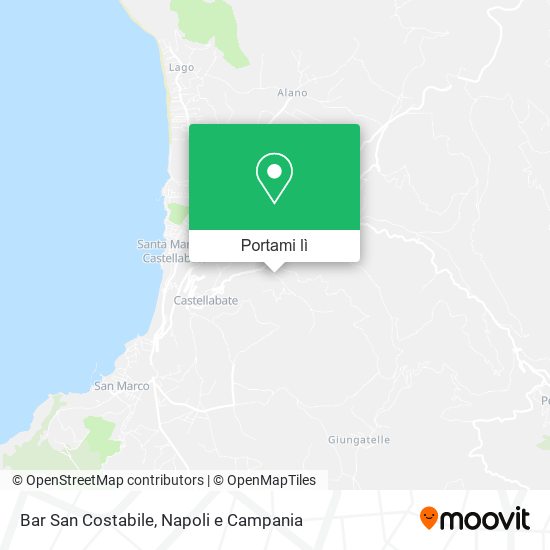 Mappa Bar San Costabile