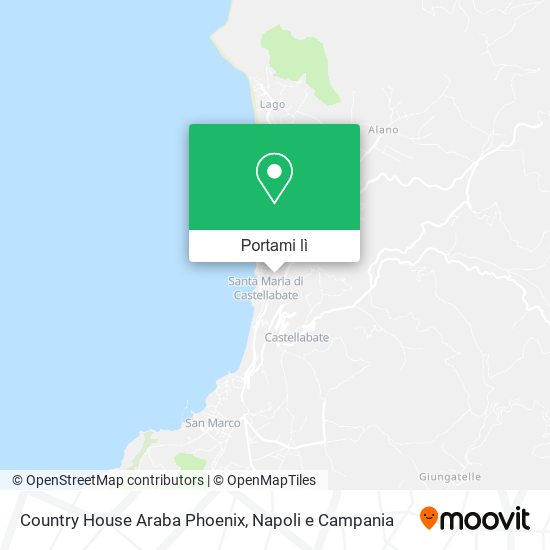 Mappa Country House Araba Phoenix