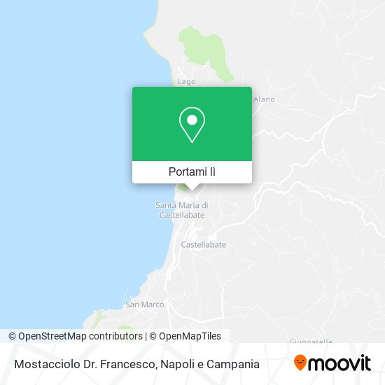 Mappa Mostacciolo Dr. Francesco