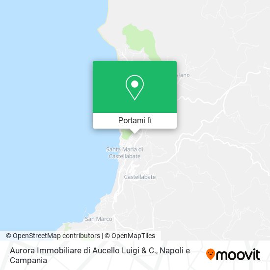 Mappa Aurora Immobiliare di Aucello Luigi & C.